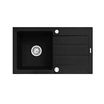 Diskho enkel Maidsinks 1B 1D Karbon 76 x 44 cm