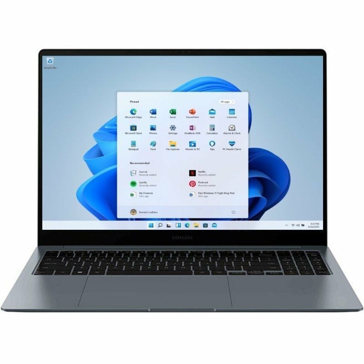 Bärbar dator Samsung Galaxy Book4 15" 16 GB RAM 512 GB SSD Qwerty Spanska Intel Core i5-1335U