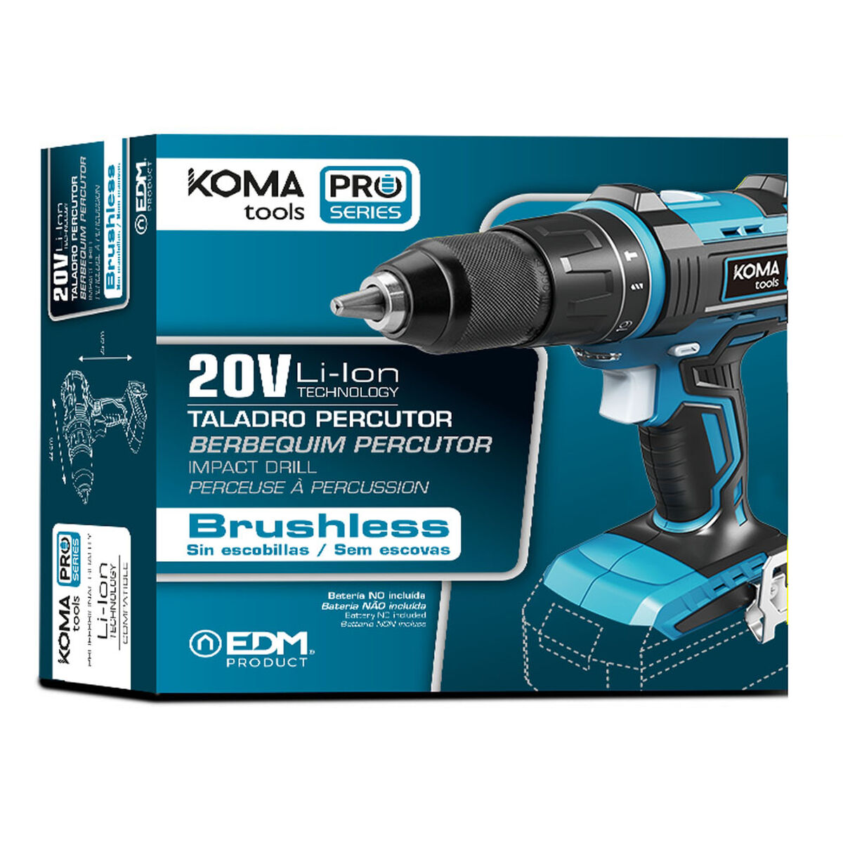 Elektrisk skruvmejsel Koma Tools Pro Series - 9
