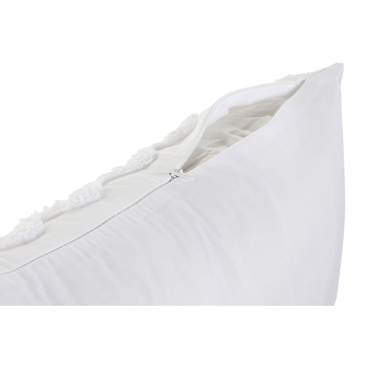 Kudde Home ESPRIT Vit 45 x 45 cm - 4