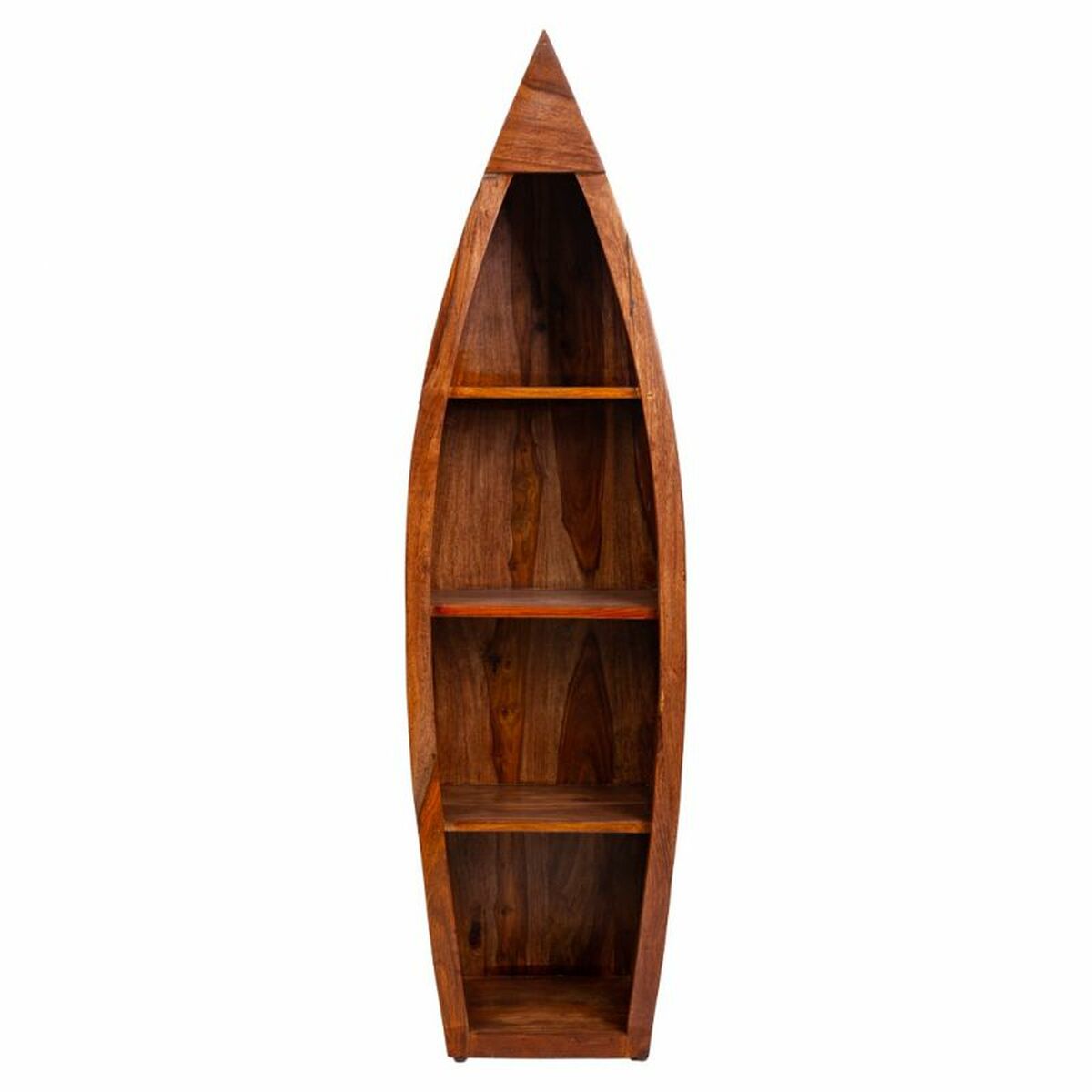 Bokhylla Alexandra House Living Mangoträ 25 x 152 x 40 cm - 3