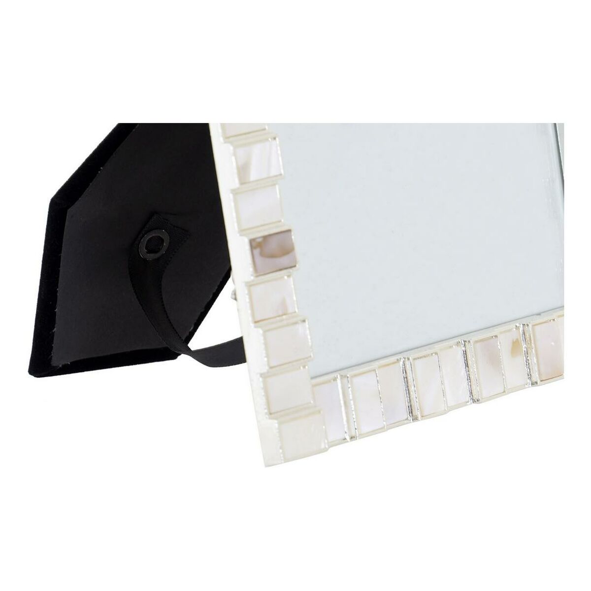 Fotoram DKD Home Decor Vit Metall Pärlemor - 3