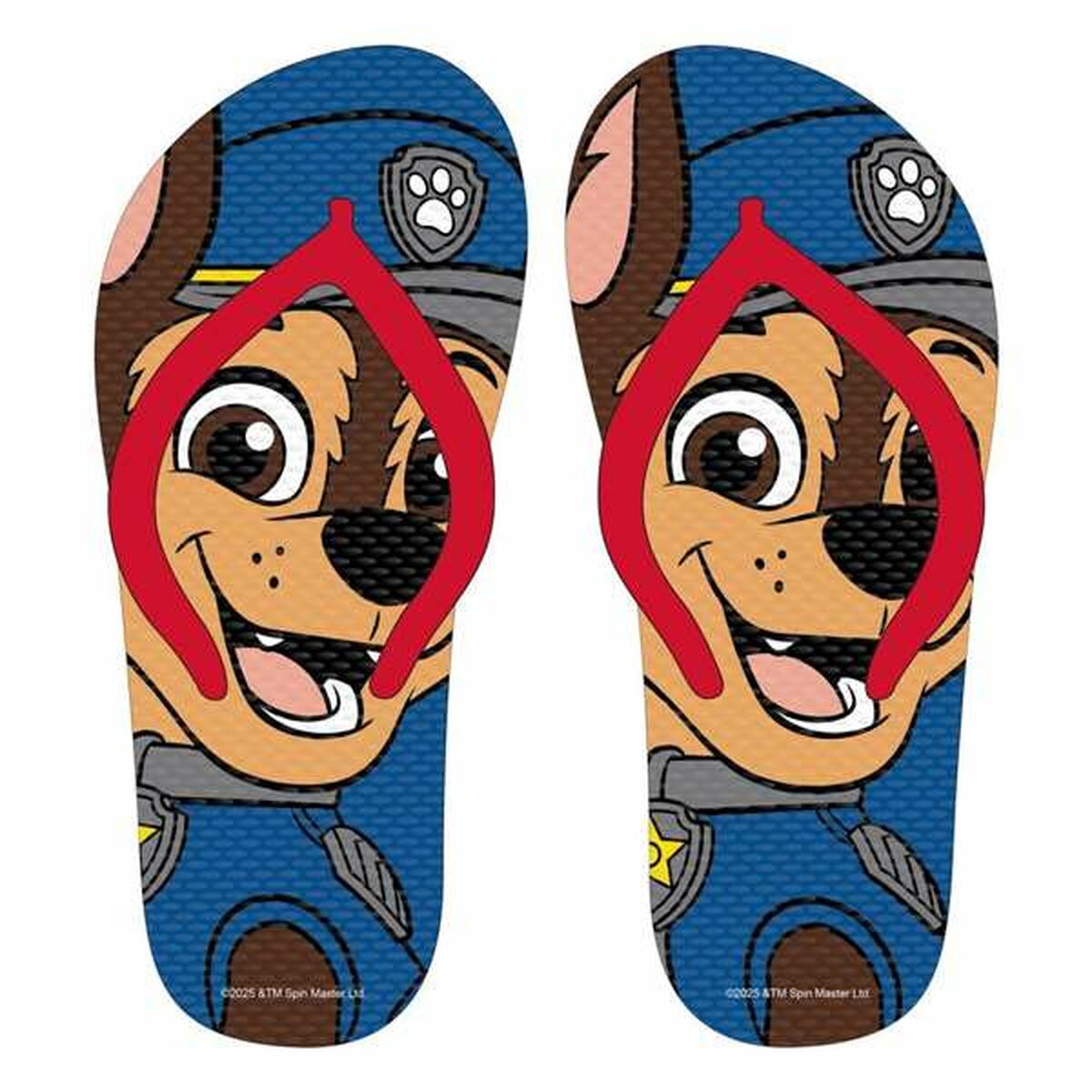 Strandtofflor för barn The Paw Patrol Mörkblå