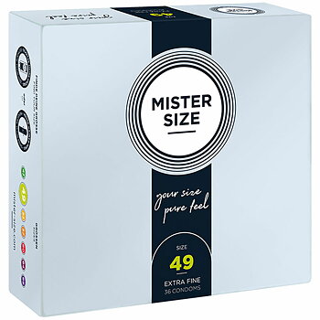 Kondomer Mister Size MR4936 Ø 4,9 cm
