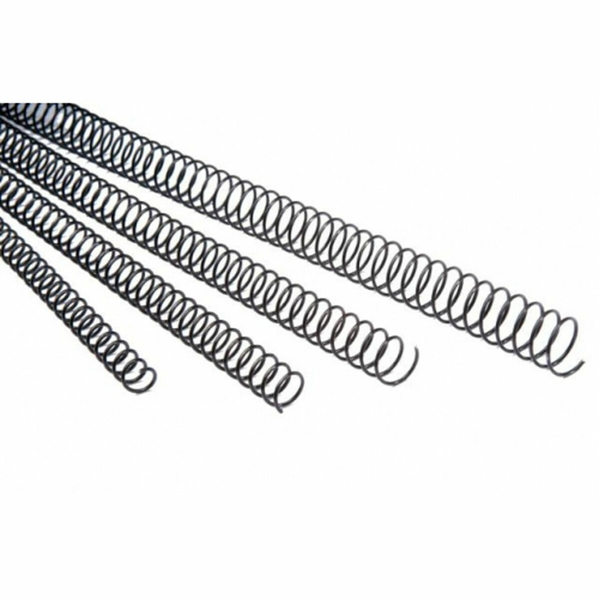 Bindande spiraler Fellowes Metall Svart Ø 28 mm