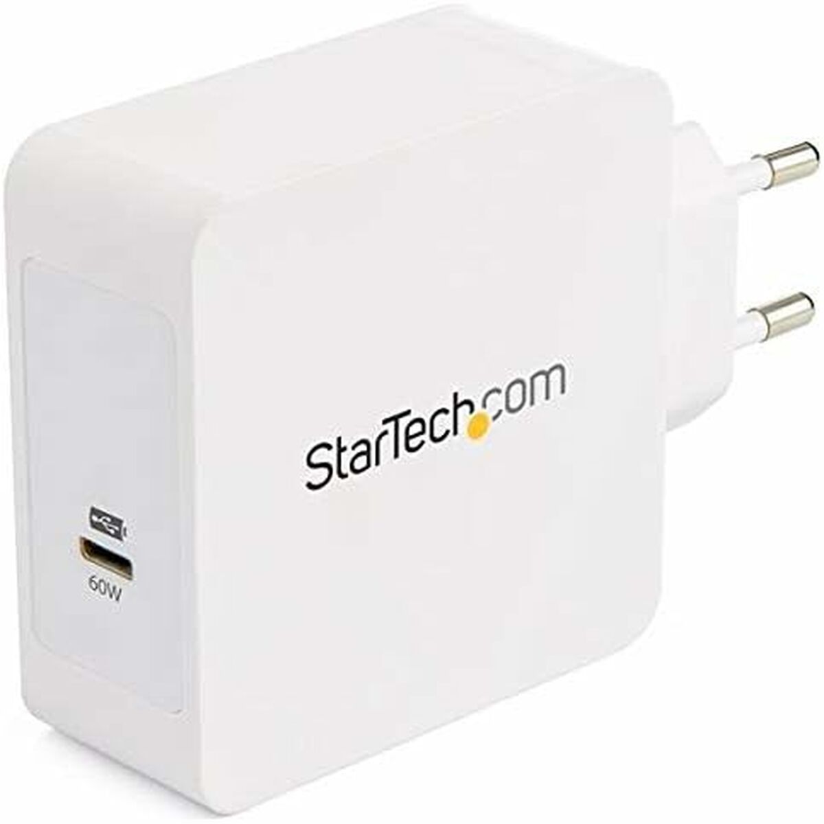 Bärbar laddare Startech WCH1CEU Vit - 3