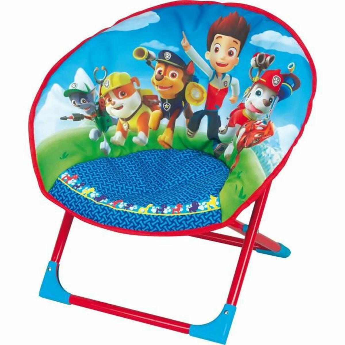 Child's Chair Fun House PAT PATROUILLE Blå Multicolour 1 Delar