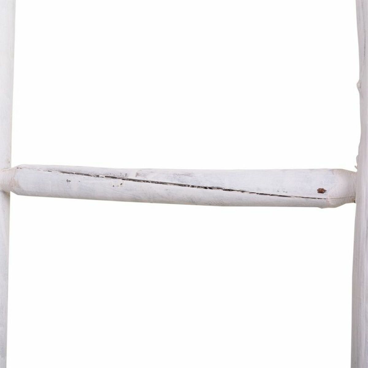 Bokhylla Alexandra House Living Vit Granträ 3 x 44 x 150 cm Trappa - 6