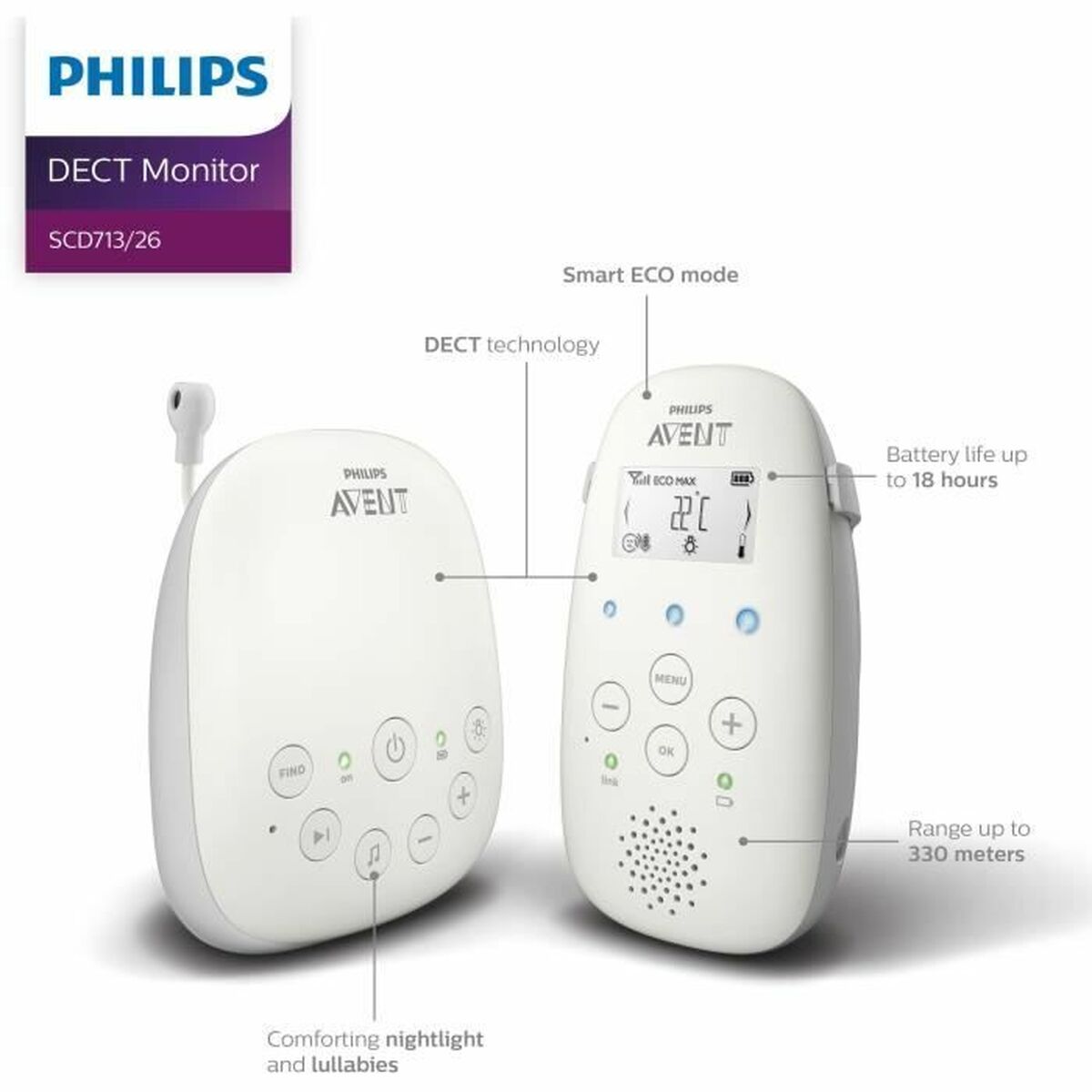 Babymonitor Philips - 2