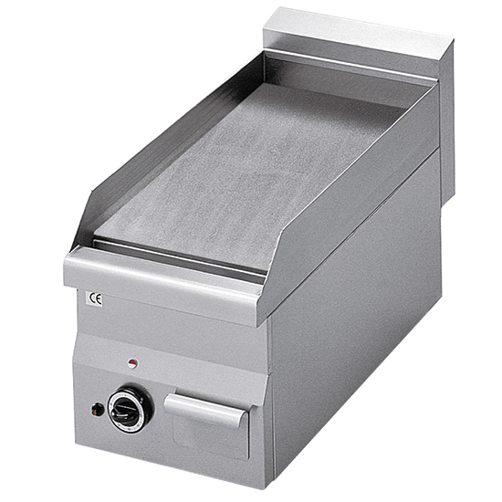 Gasgrillbänk, slät platta