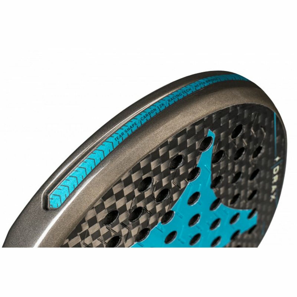 Padelracket Starvie Drax Pro Touch 12K Mörkgrå - 5