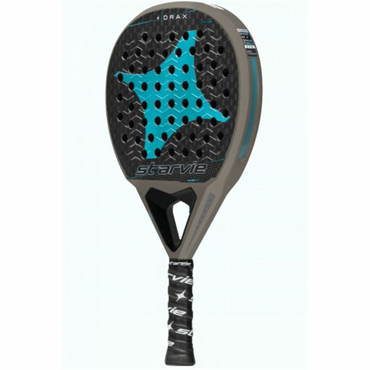 Padelracket Starvie Drax Pro Touch 12K Mörkgrå - 2