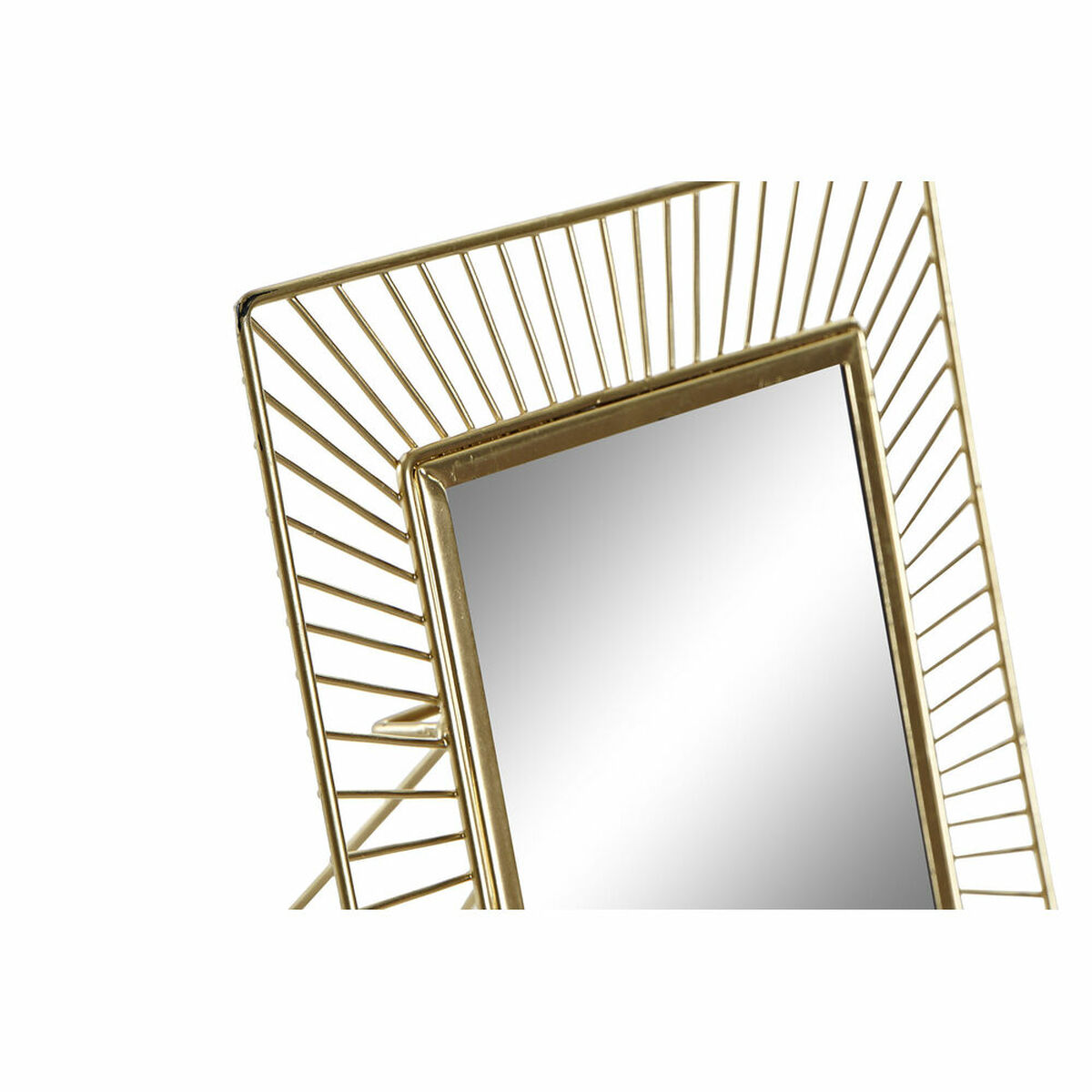 Fotoram DKD Home Decor Glas Järn (19,5 x 4 x 24,5 cm) - 2