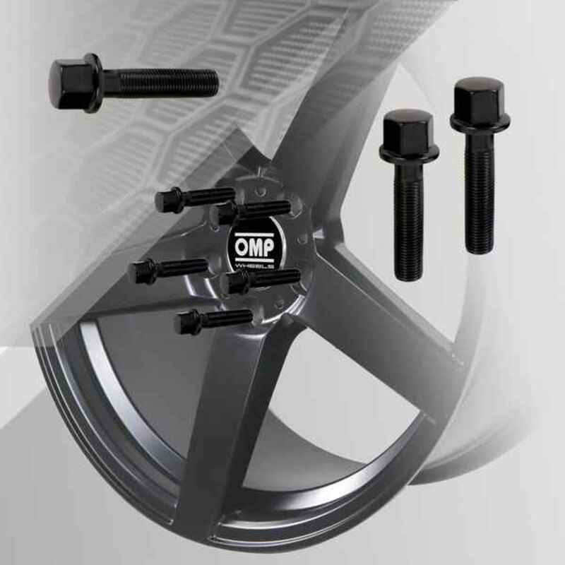 Skruvsats OMP M12 x 1,25 1,55" - 2
