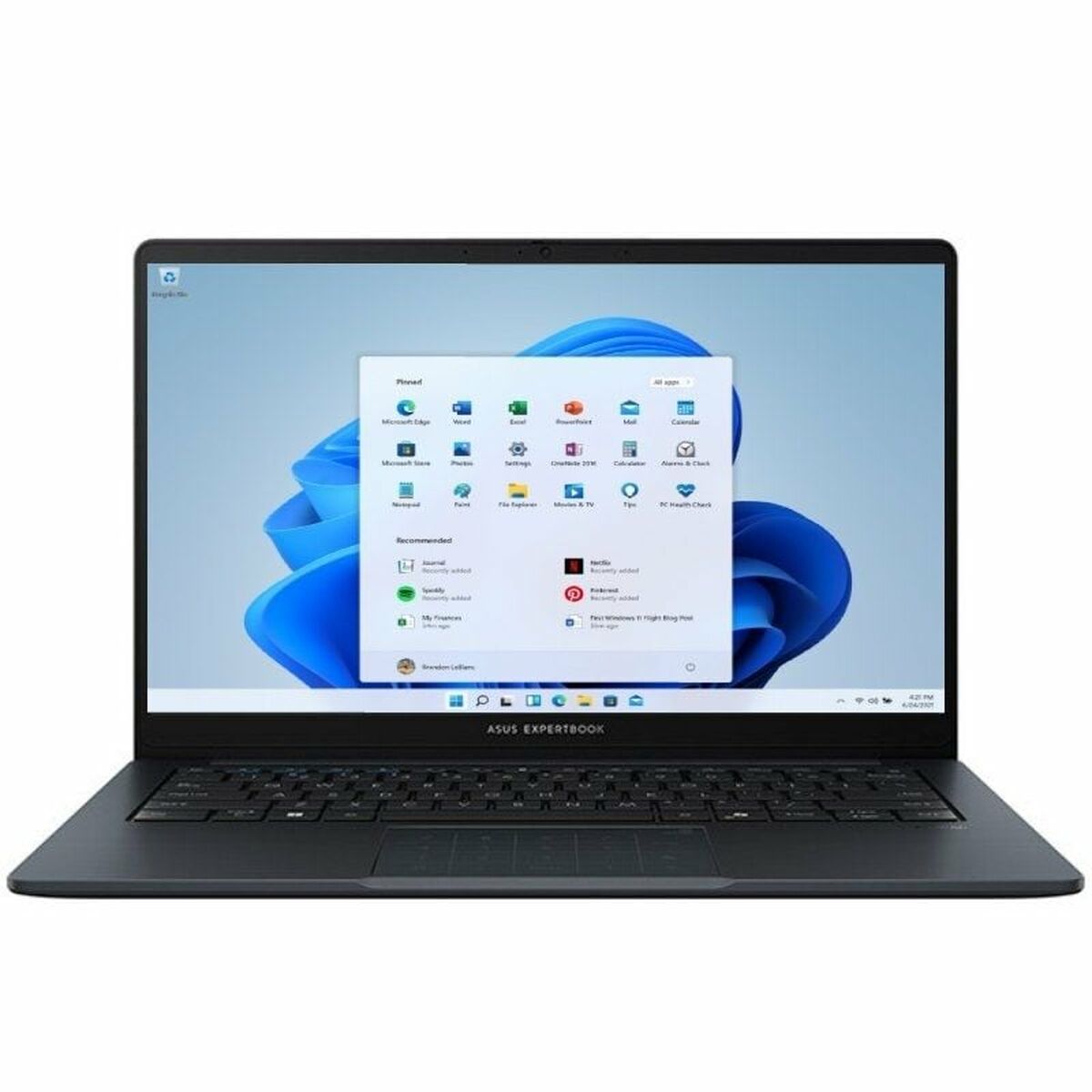 Bärbar dator Asus ExpertBook BM1 BM1403CDA-S60288X 14" 16 GB RAM 512 GB SSD Qwerty Spanska
