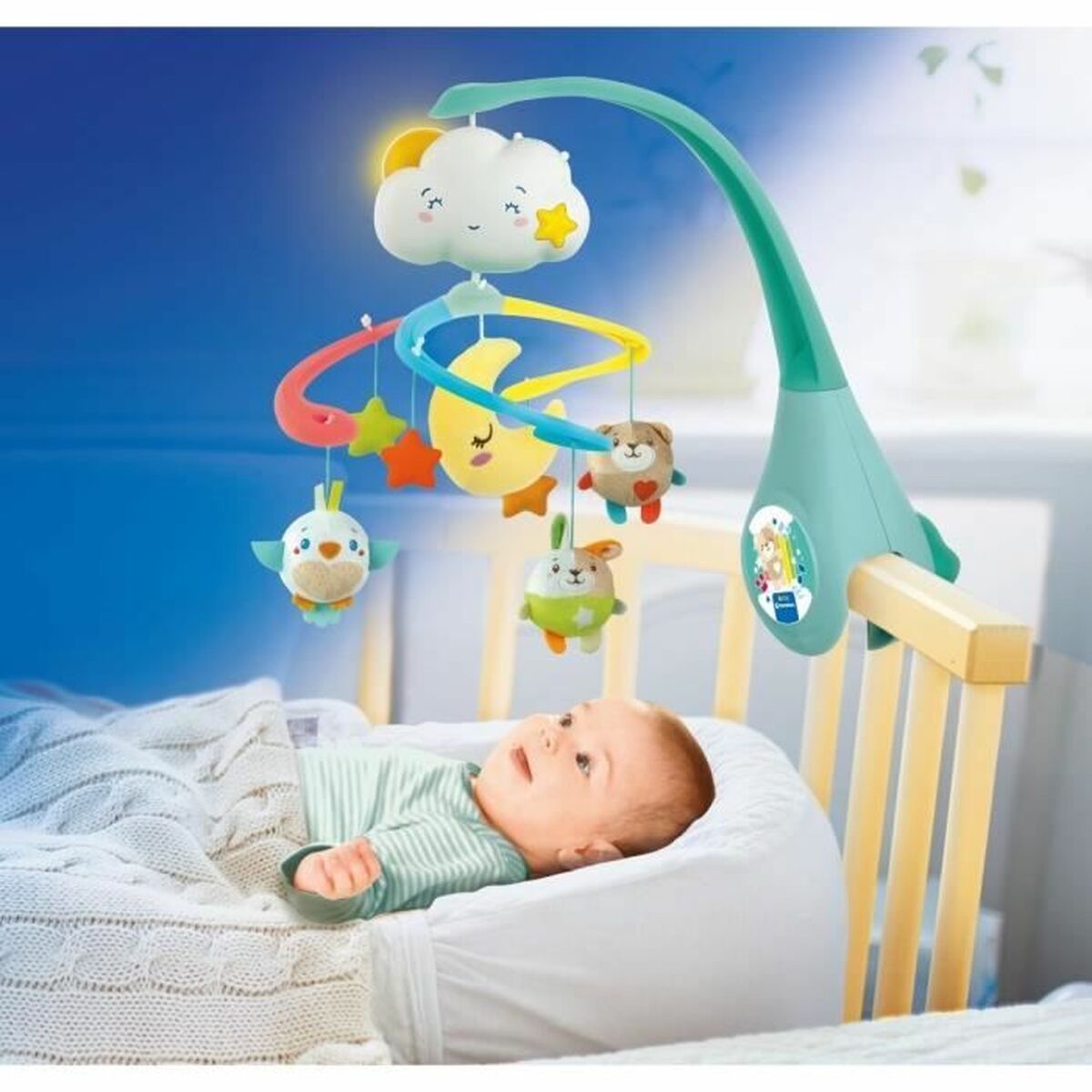 Hängande leksaker för spjälsäng Clementoni Sweet Dream Plast - 4