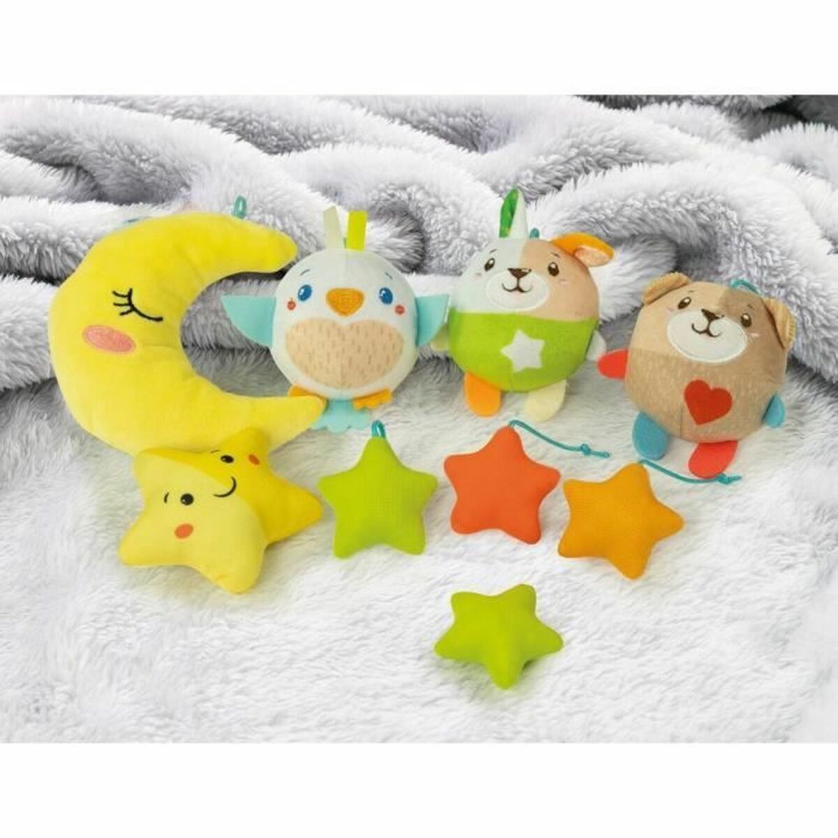 Hängande leksaker för spjälsäng Clementoni Sweet Dream Plast - 3