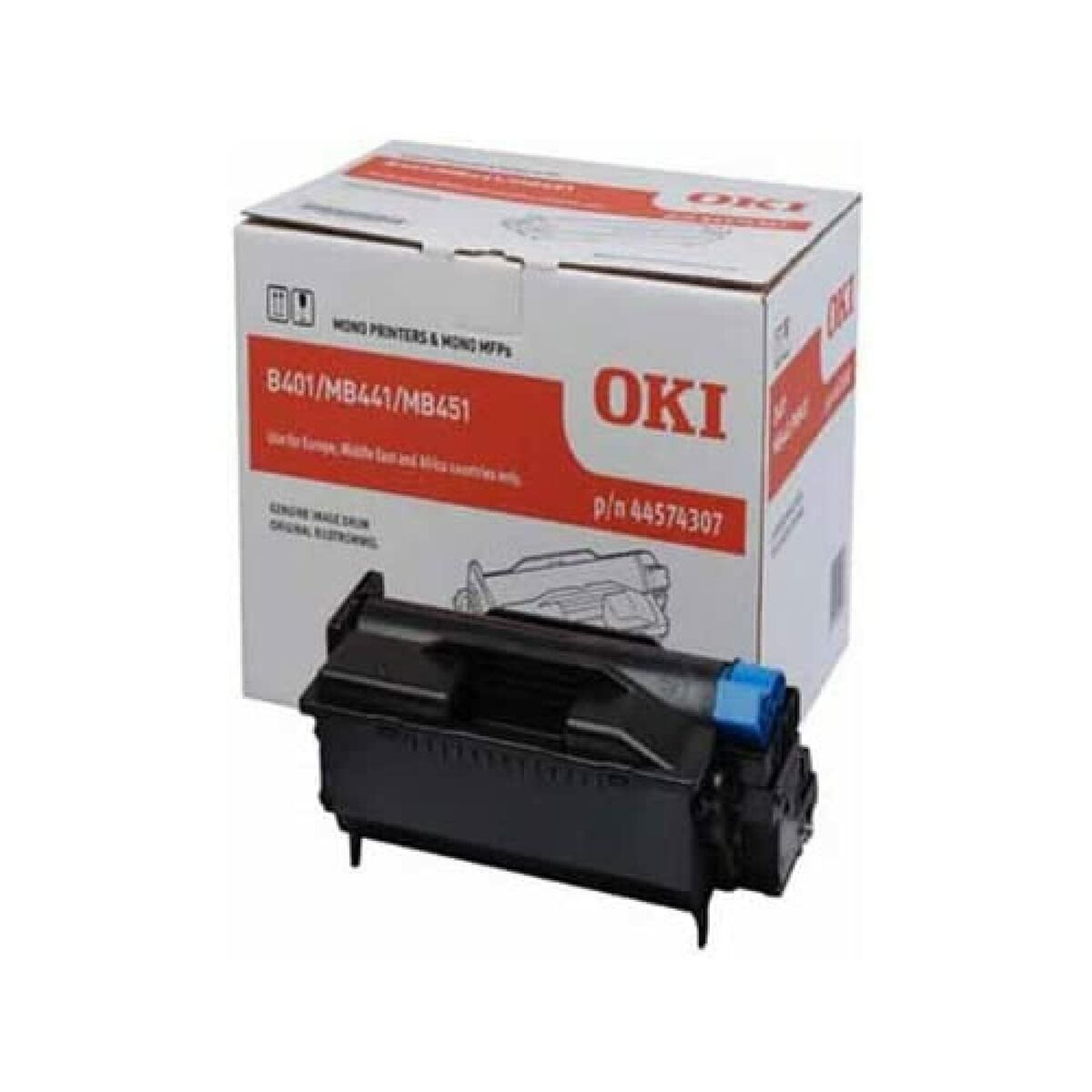 Skrivartrumma OKI 44574307 Svart