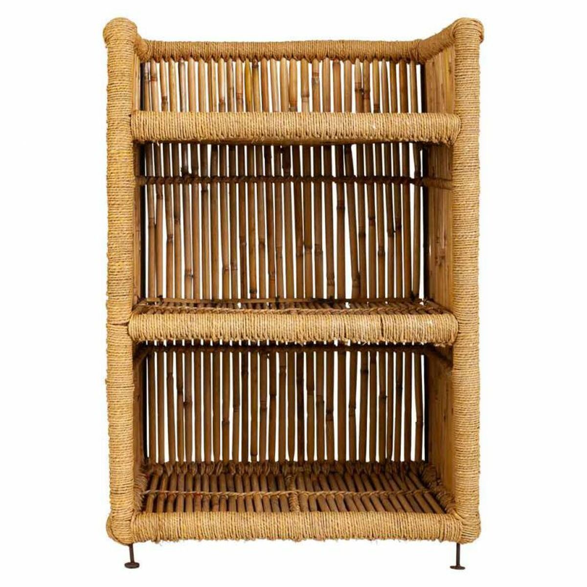 Bokhylla Alexandra House Living Brun Bambu Snöre 35 x 75 x 51 cm - 2