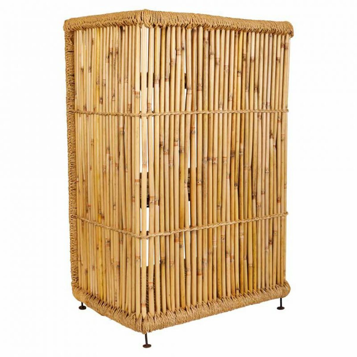 Bokhylla Alexandra House Living Brun Bambu Snöre 35 x 75 x 51 cm - 4