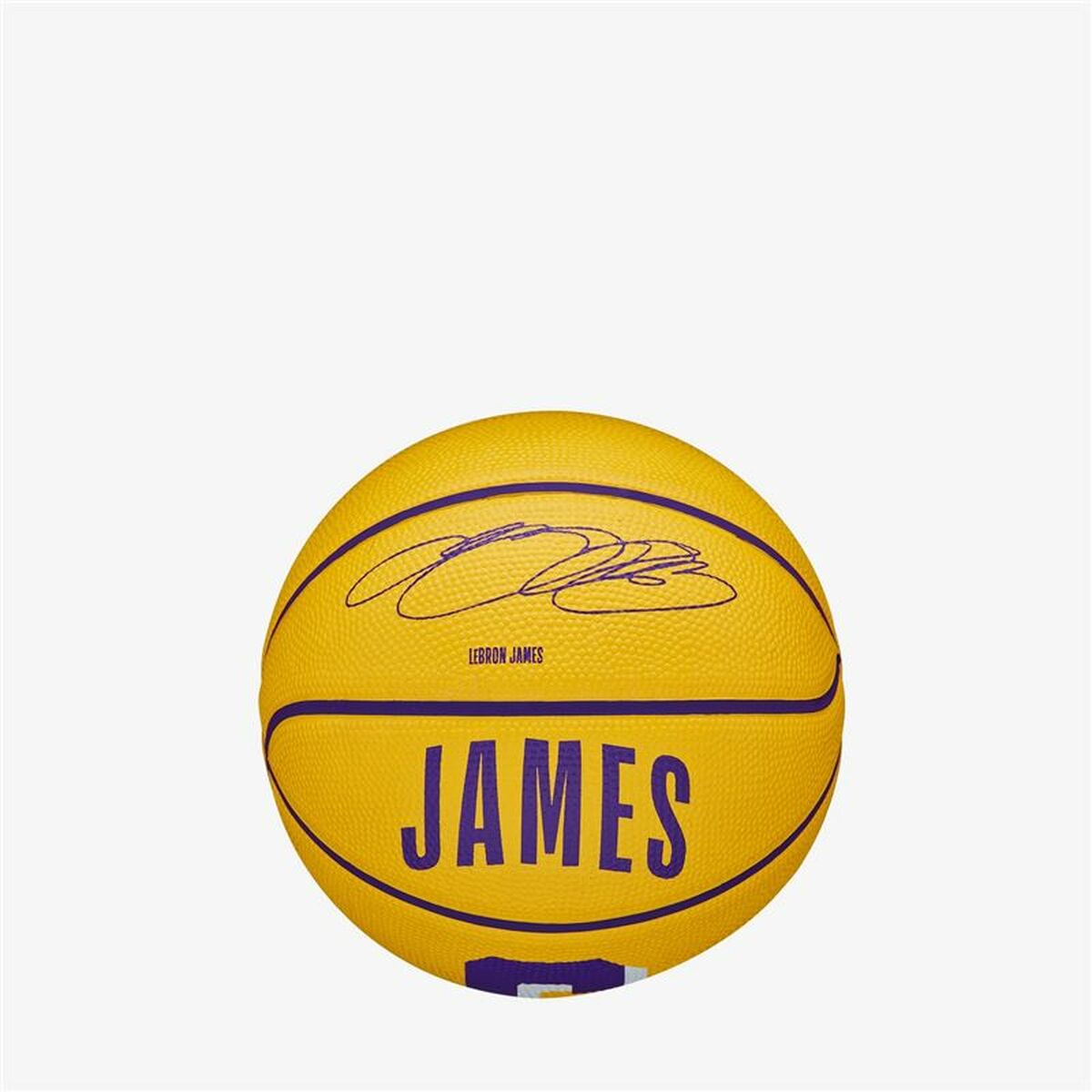 Basketboll Wilson NBA Player Icon Mini Lebron Gul One size - 2