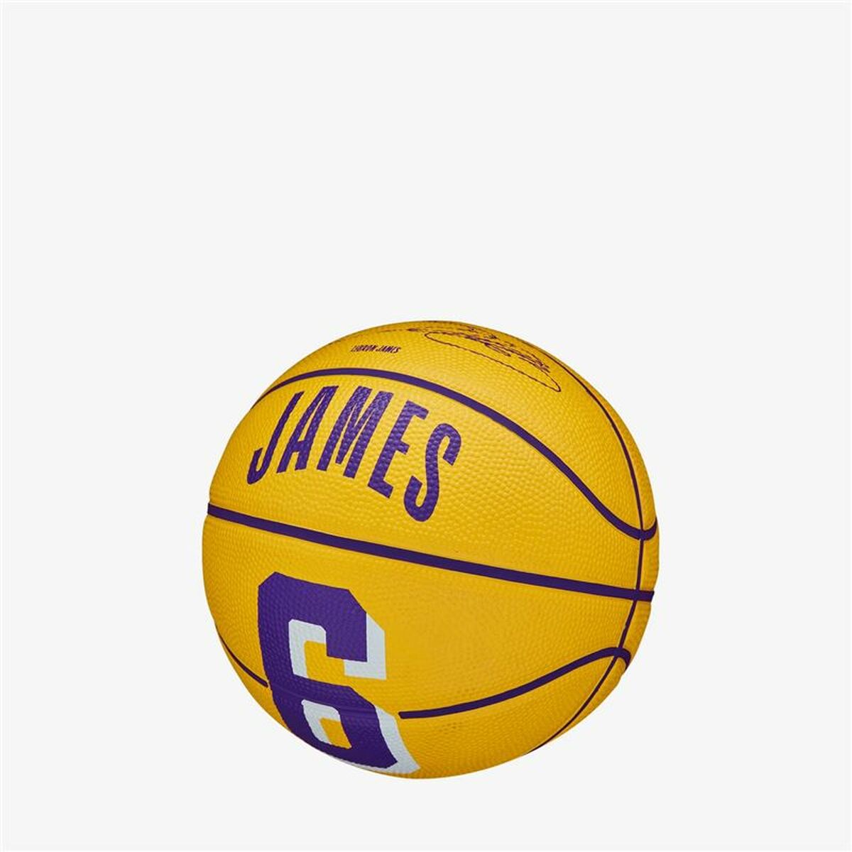 Basketboll Wilson NBA Player Icon Mini Lebron Gul One size - 4