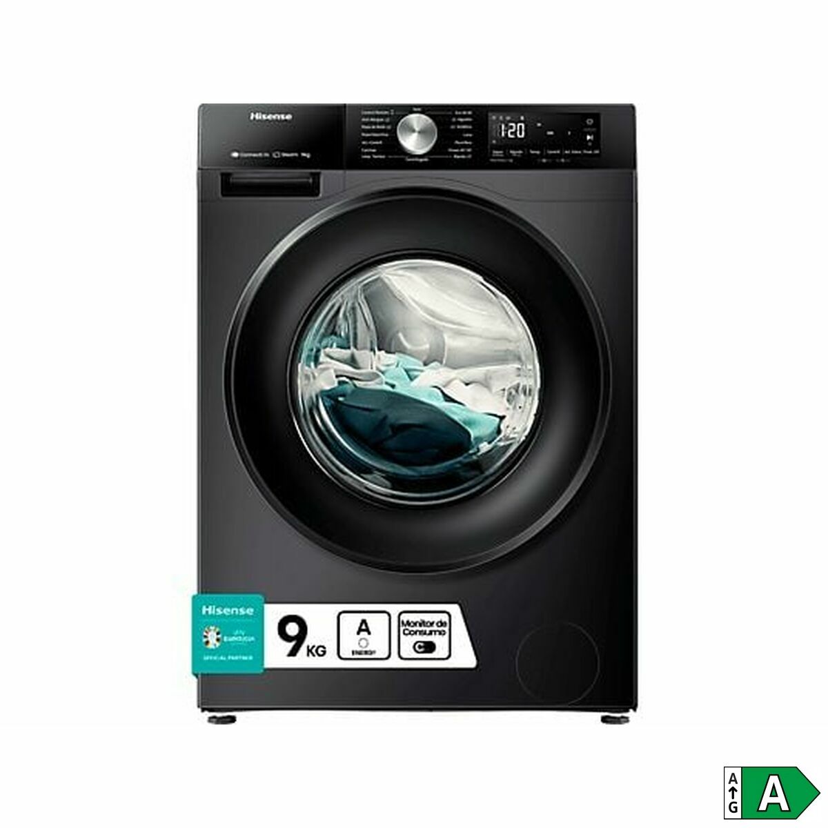 Tvättmaskin Hisense WF3S9043BB3 1400 rpm 9 kg - 2