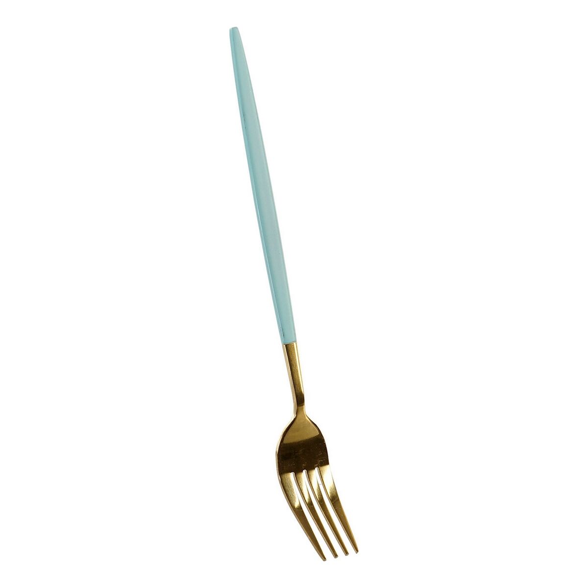 Bestick-set DKD Home Decor Grön Gyllene Rostfritt stål 1,5 x 0,5 x 22,3 cm 16 Delar - 4
