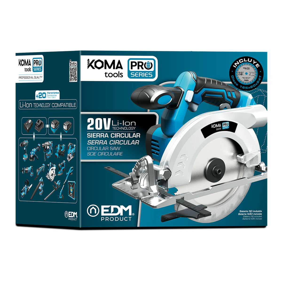 Cirkelsåg Koma Tools Pro Series - 14