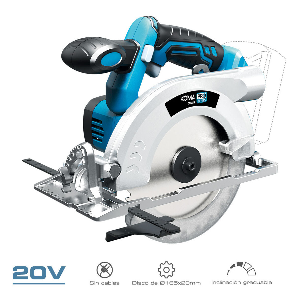 Cirkelsåg Koma Tools Pro Series - 11