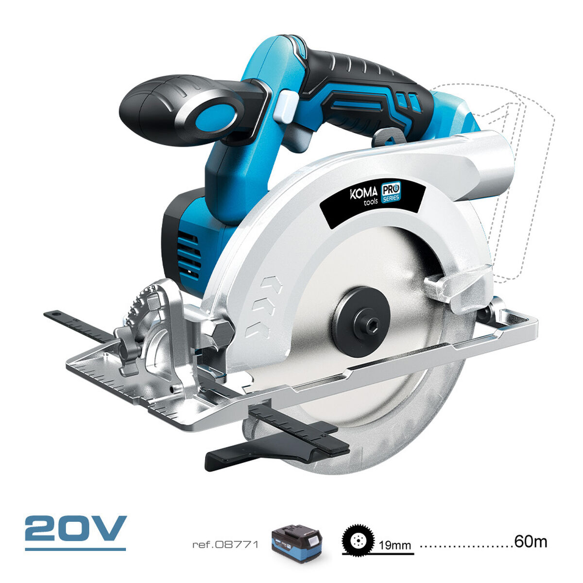 Cirkelsåg Koma Tools Pro Series - 12