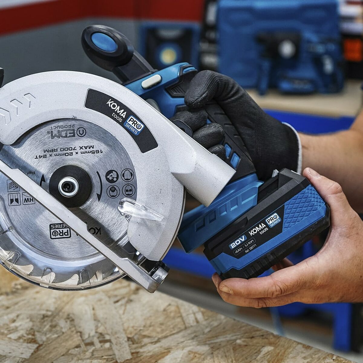 Cirkelsåg Koma Tools Pro Series - 17