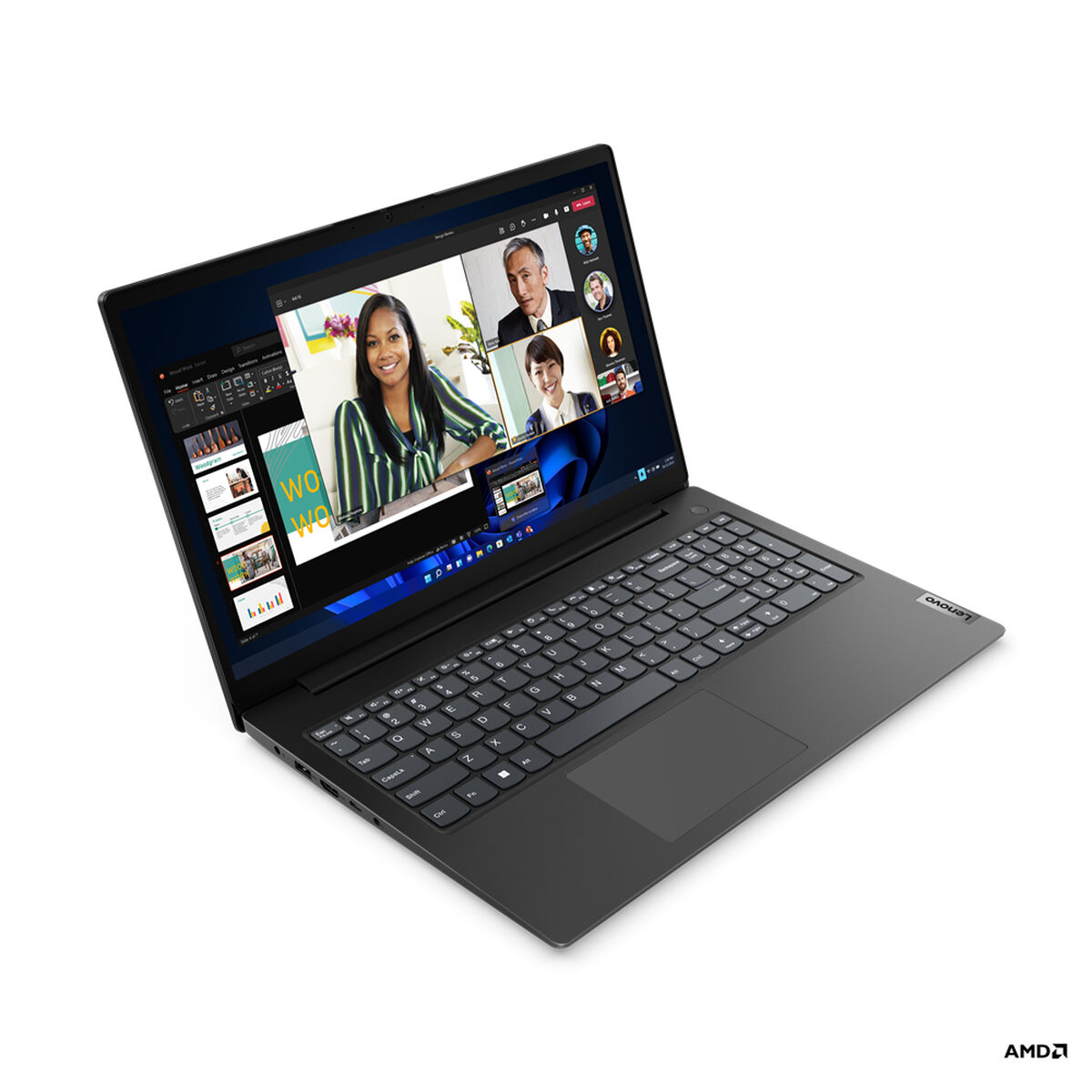 Bärbar dator Lenovo V15 15,6" 16 GB RAM 512 GB SSD AMD Ryzen 5 7520U Qwerty Spanska - 2