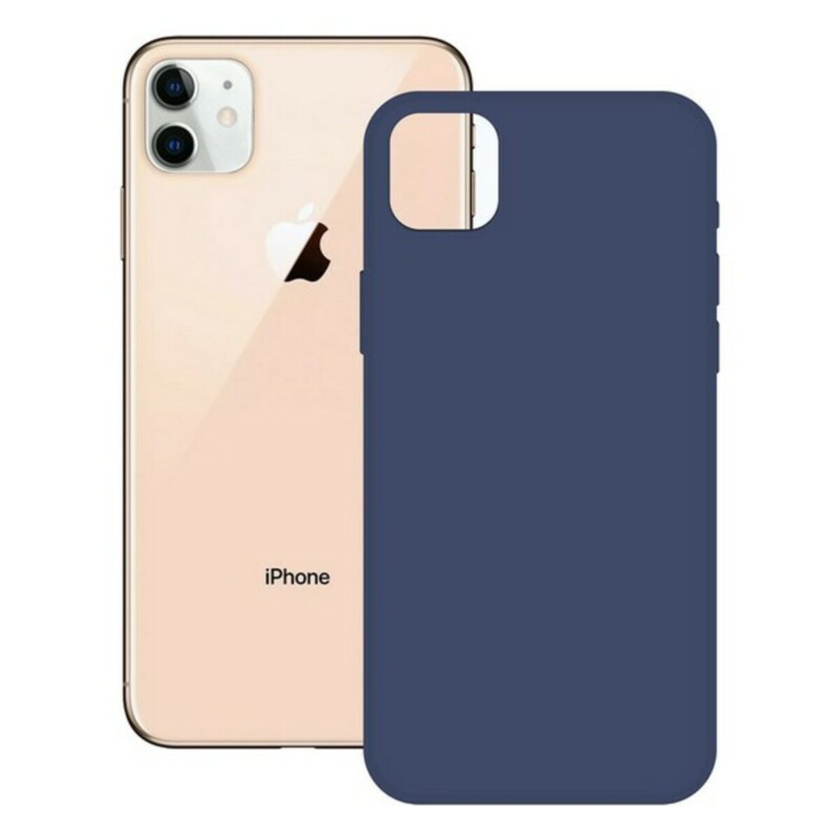 Mobilfodral iPhone 12 Pro KSIX Soft Silicone iPhone 12, 12 Pro - 4