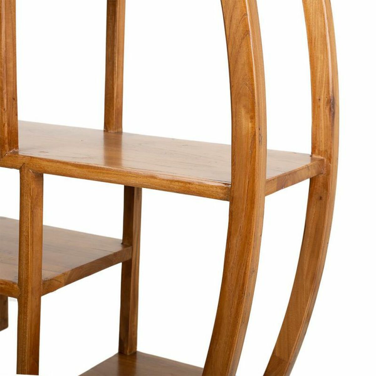 Bokhylla Alexandra House Living Brun Trä Almträ 26 x 175 x 86 cm - 8