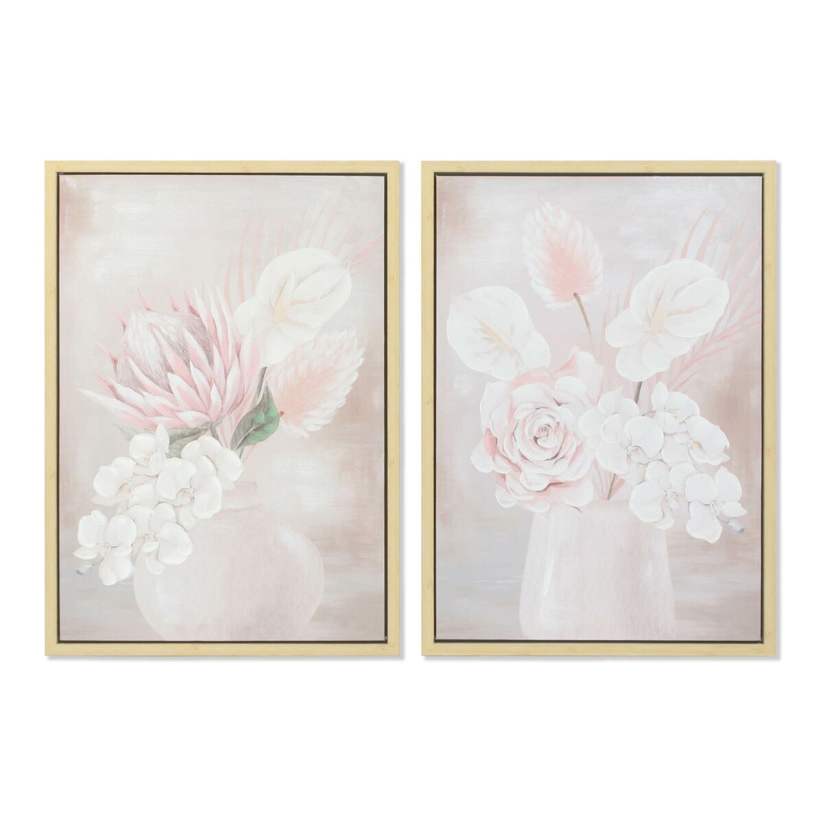 Kanvas DKD Home Decor polystyren Kanvas 50 x 4 x 70 cm (2 Delar) - 7