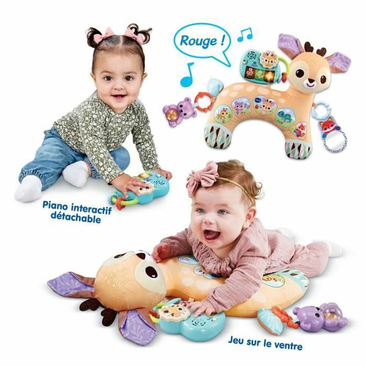 Färdighetsspel för bebisar Vtech Baby MON COUSSIN D'ÉVEIL SENSORIEL - 3
