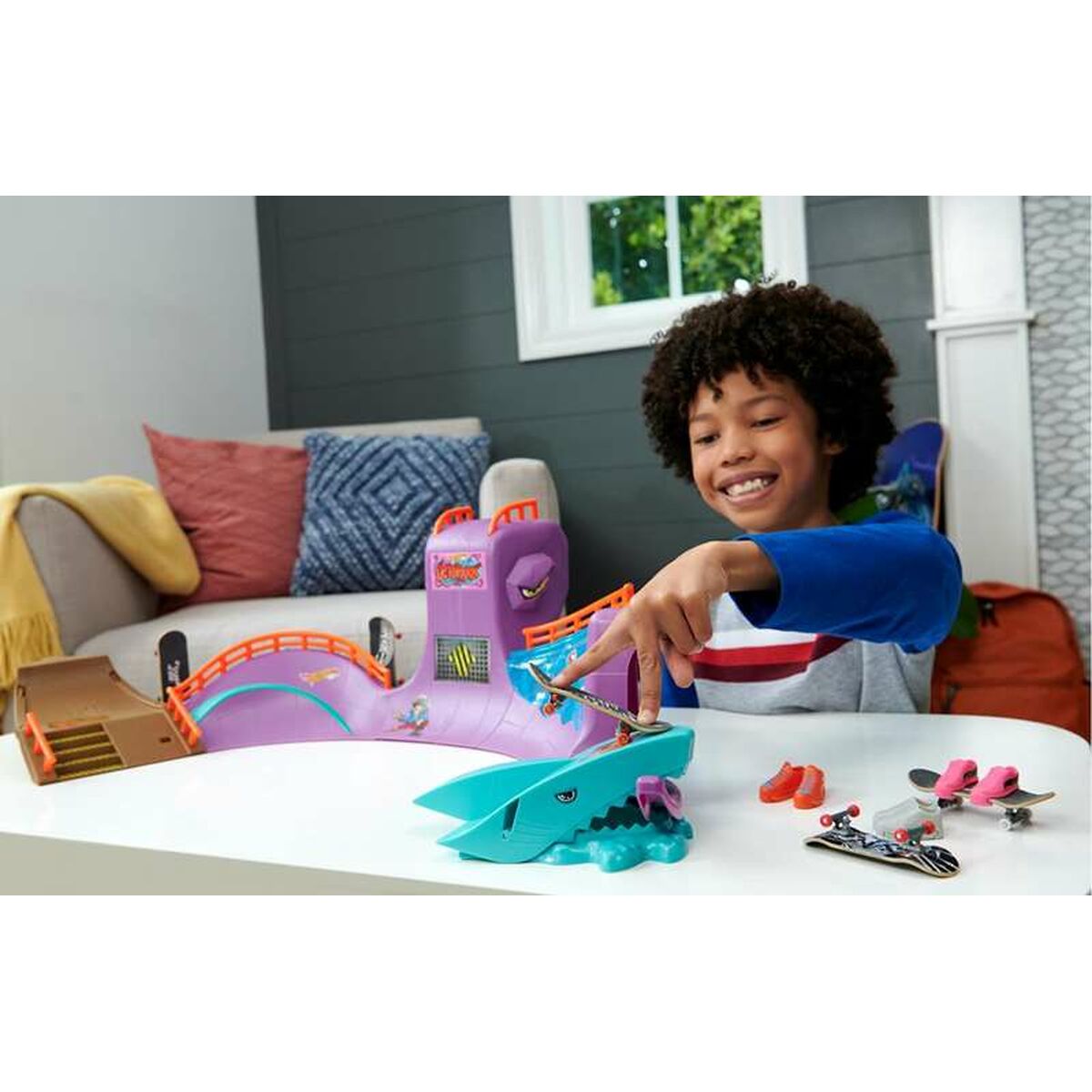 Bana med Ramper Hot Wheels Skate - 3