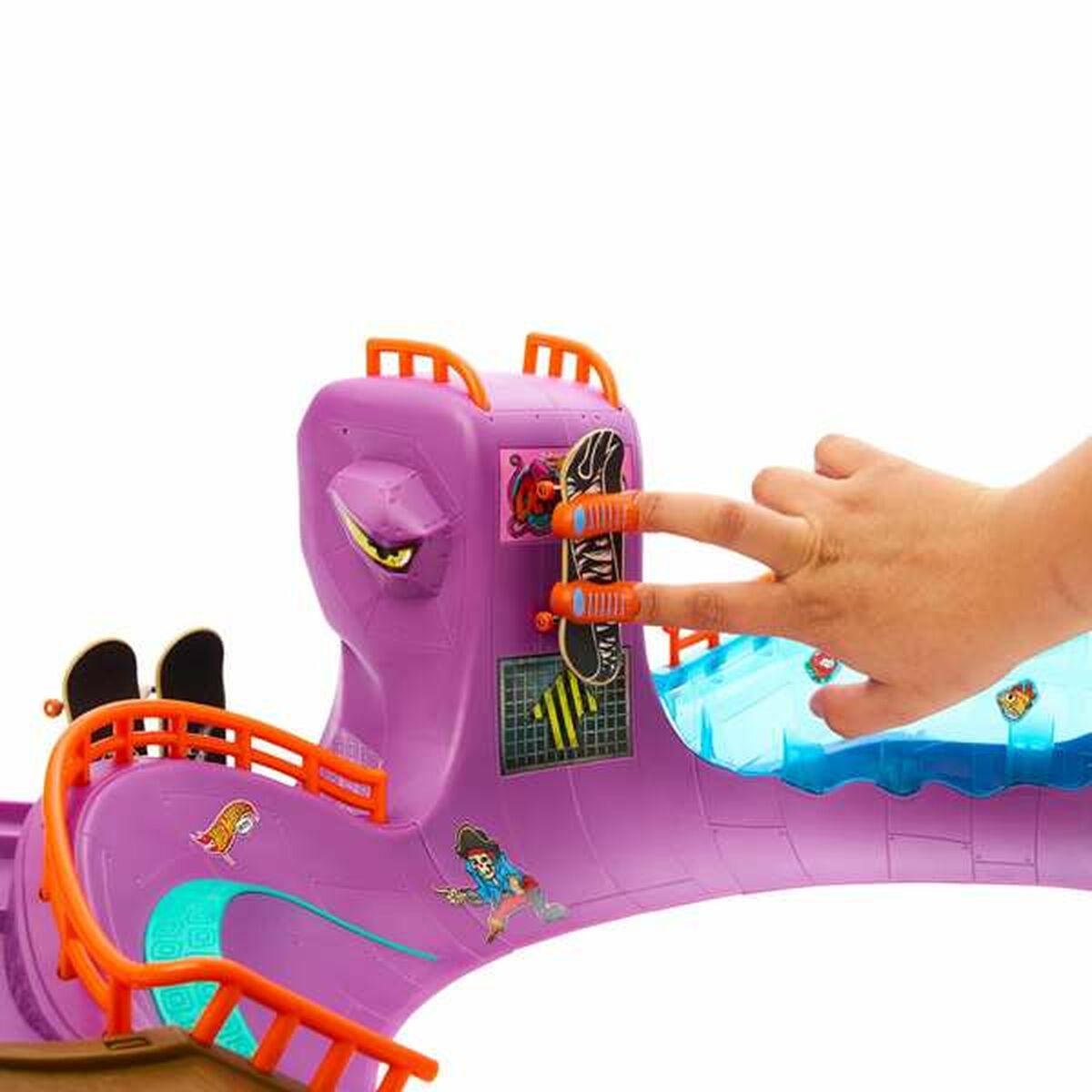 Bana med Ramper Hot Wheels Skate - 2