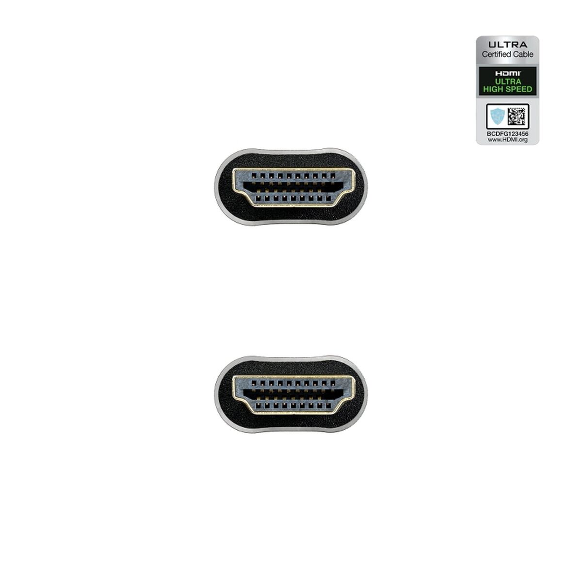 Kabel HDMI NANOCABLE 10.15.8102 Svart 2 m - 2