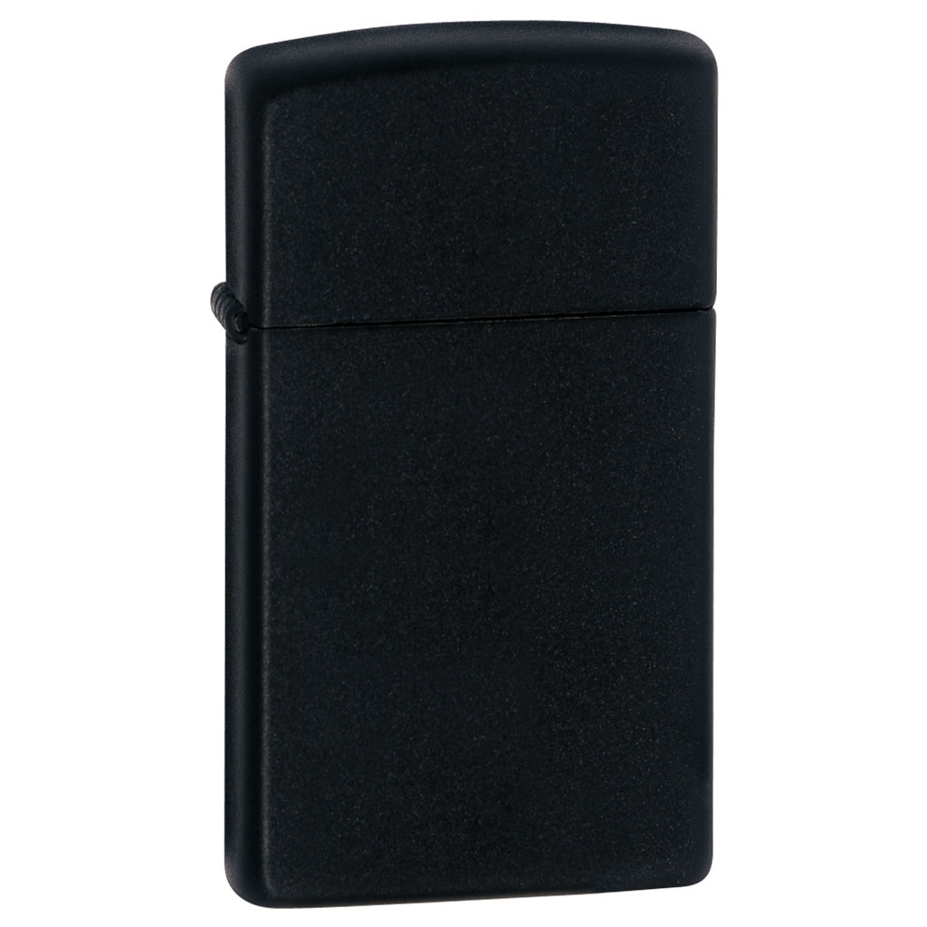 No 1618 Slim Black Matte