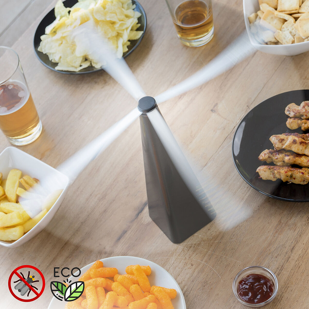 Miljövänlig flugrepeller InnovaGoods - 8