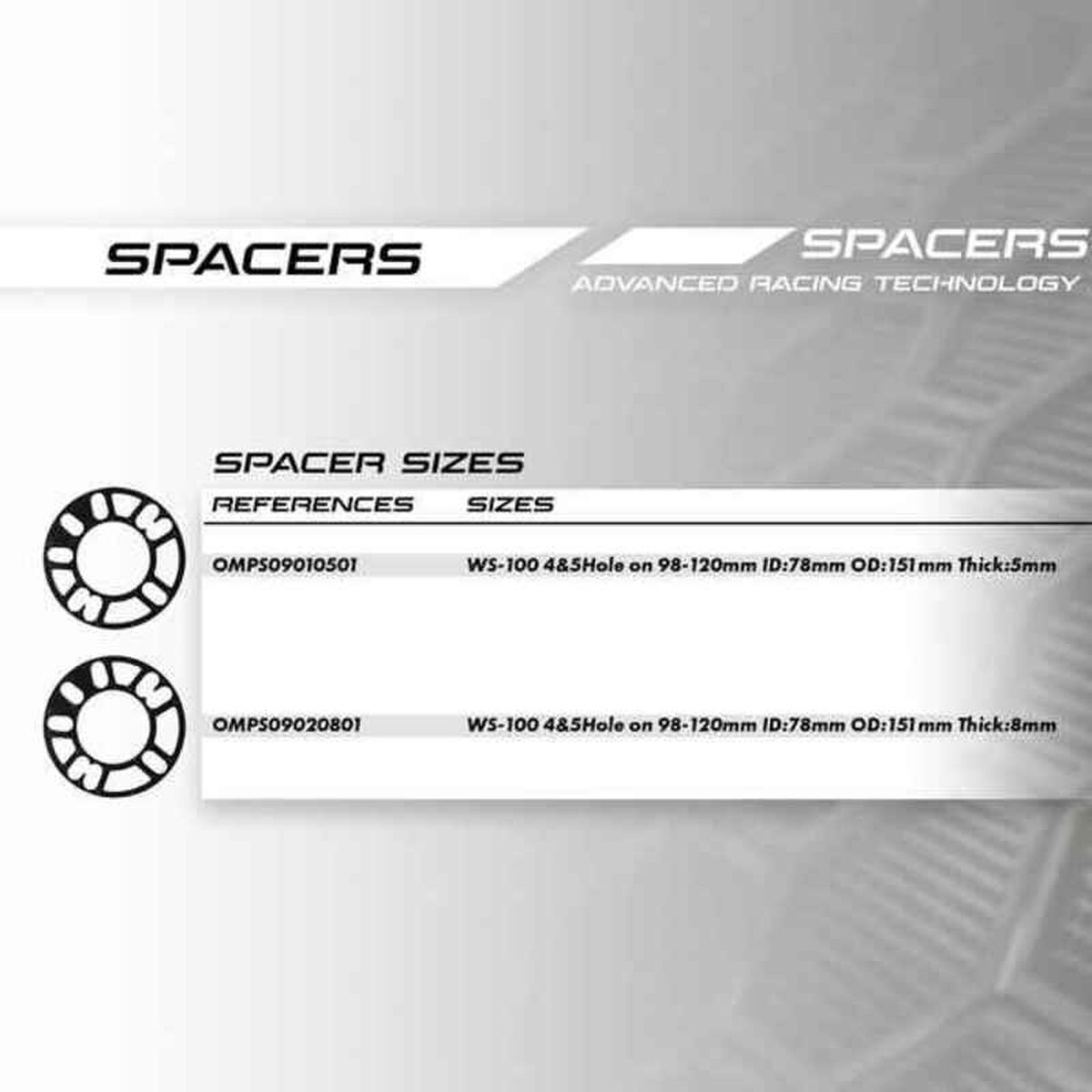 Separator set OMP OMPS09020801 - 5