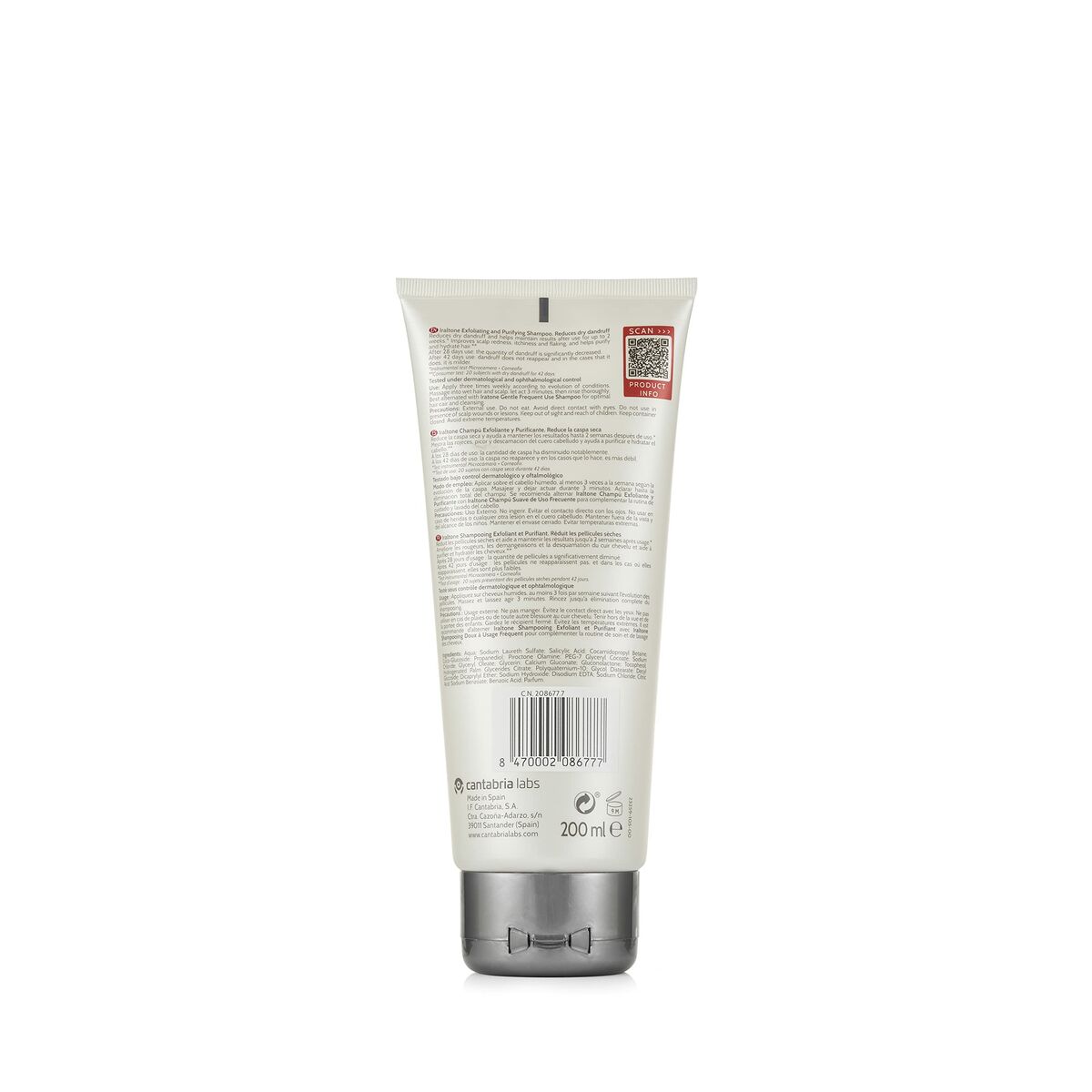 Schampo Iraltone Iraltone 200 ml Exfoliering - 2