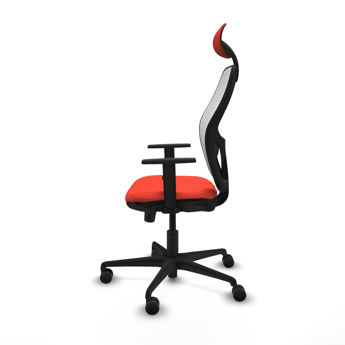 Kontorsstol med nackstöd Jorquera Piqueras y Crespo 1D036N1 Mörk Orange - 3