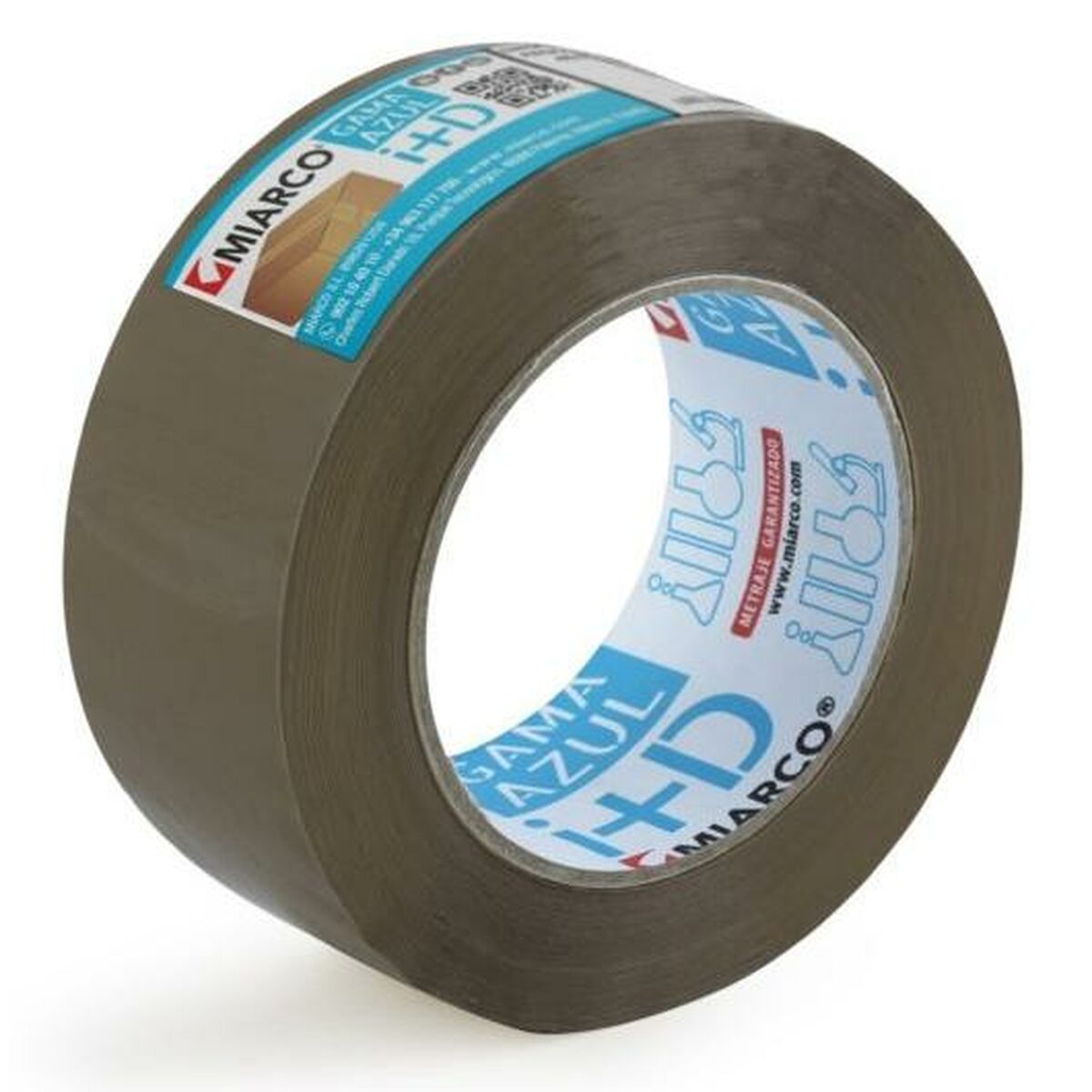 Självhäftande band MIARCO Brun Multicolour 48 x 132 mm (6 Delar)
