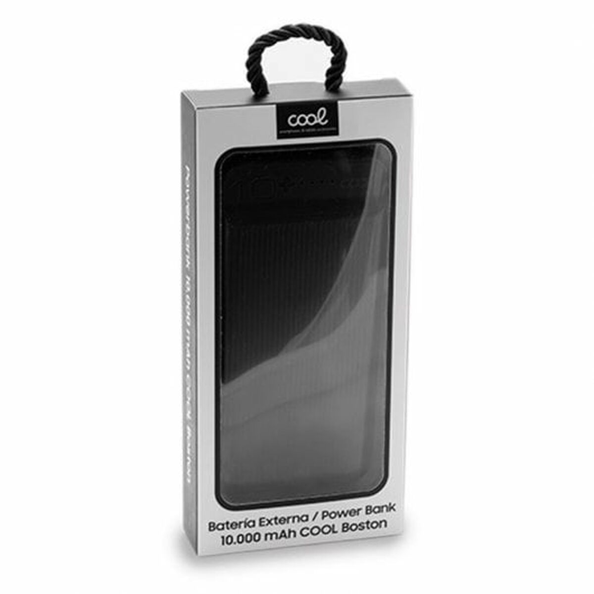 Powerbank Cool Boston Svart 10000 mAh USB - 6