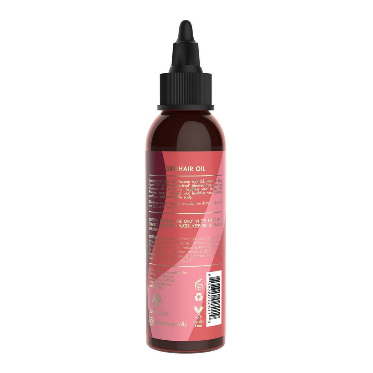 Hårolja As I Am Long And Luxe 120 ml Granatäpple Passionsfrukt - 2