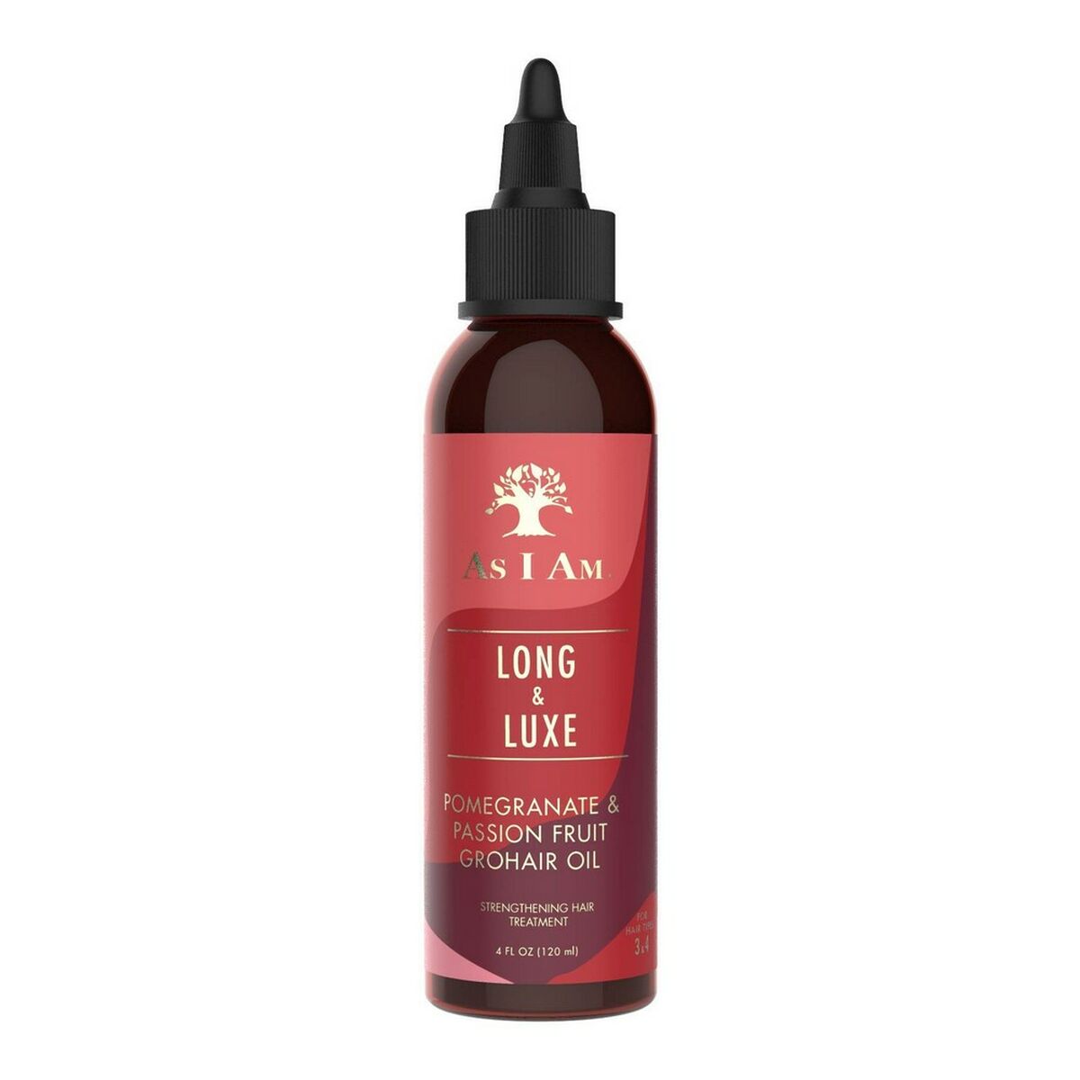 Hårolja As I Am Long And Luxe 120 ml Granatäpple Passionsfrukt