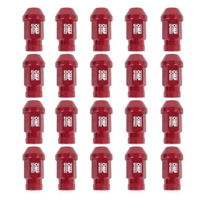 Set Skruv OMP 7075 M12 x 1,25 40 mm 20 uds Röd - 4